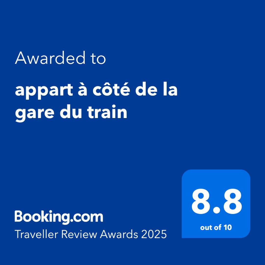 Appart A Cote De La Gare Du Train Marrakesh Exteriör bild